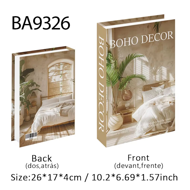 Luxury Fashion Fake Books Nooks Decorative Matisse Coffee Table Decoration Storage Box Bookshelf Bedroom Aesthetic Home Decor