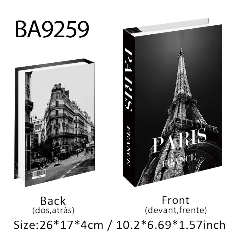 Luxury Fashion Fake Books Nooks Decorative Matisse Coffee Table Decoration Storage Box Bookshelf Bedroom Aesthetic Home Decor