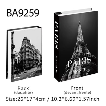 Luxury Fashion Fake Books Nooks Decorative Matisse Coffee Table Decoration Storage Box Bookshelf Bedroom Aesthetic Home Decor