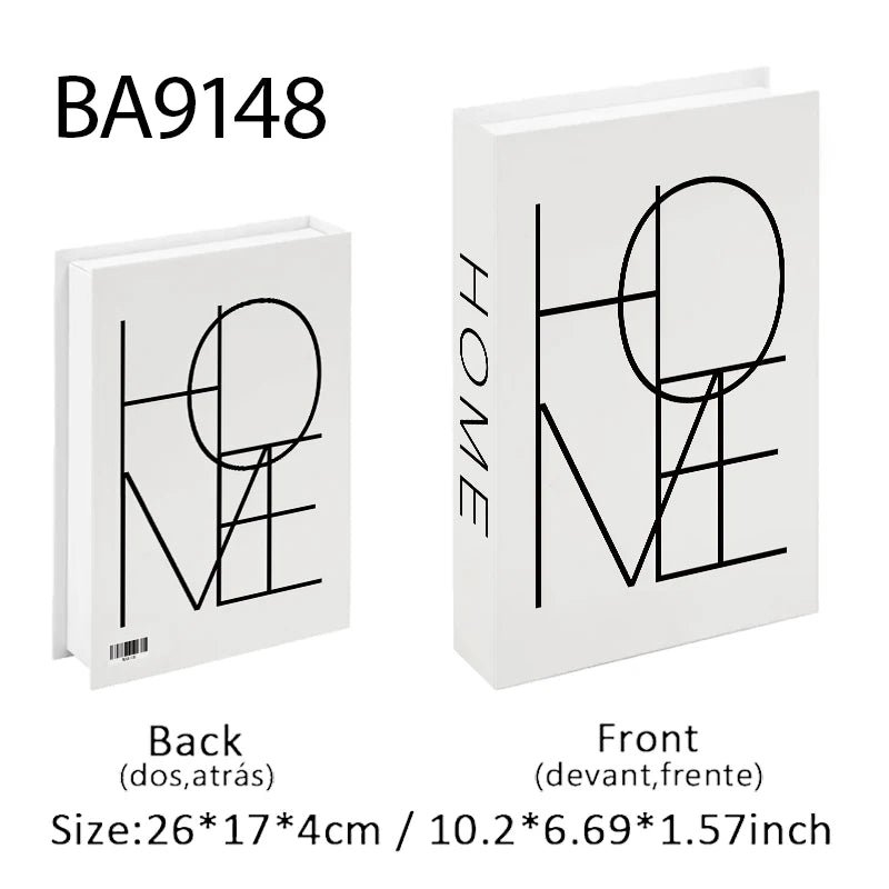 Luxury Fashion Fake Books Nooks Decorative Matisse Coffee Table Decoration Storage Box Bookshelf Bedroom Aesthetic Home Decor