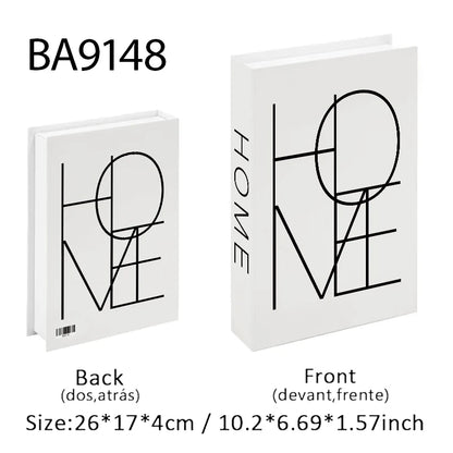 Luxury Fashion Fake Books Nooks Decorative Matisse Coffee Table Decoration Storage Box Bookshelf Bedroom Aesthetic Home Decor