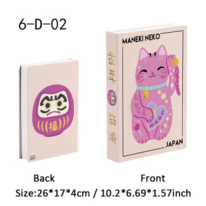 Luxury Fashion Fake Books Nooks Decorative Matisse Coffee Table Decoration Storage Box Bookshelf Bedroom Aesthetic Home Decor