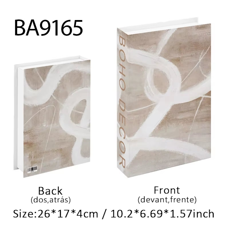 Luxury Fashion Fake Books Nooks Decorative Matisse Coffee Table Decoration Storage Box Bookshelf Bedroom Aesthetic Home Decor