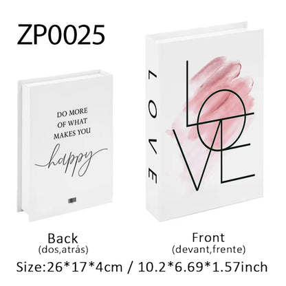 Luxury Fashion Fake Books Nooks Decorative Matisse Coffee Table Decoration Storage Box Bookshelf Bedroom Aesthetic Home Decor