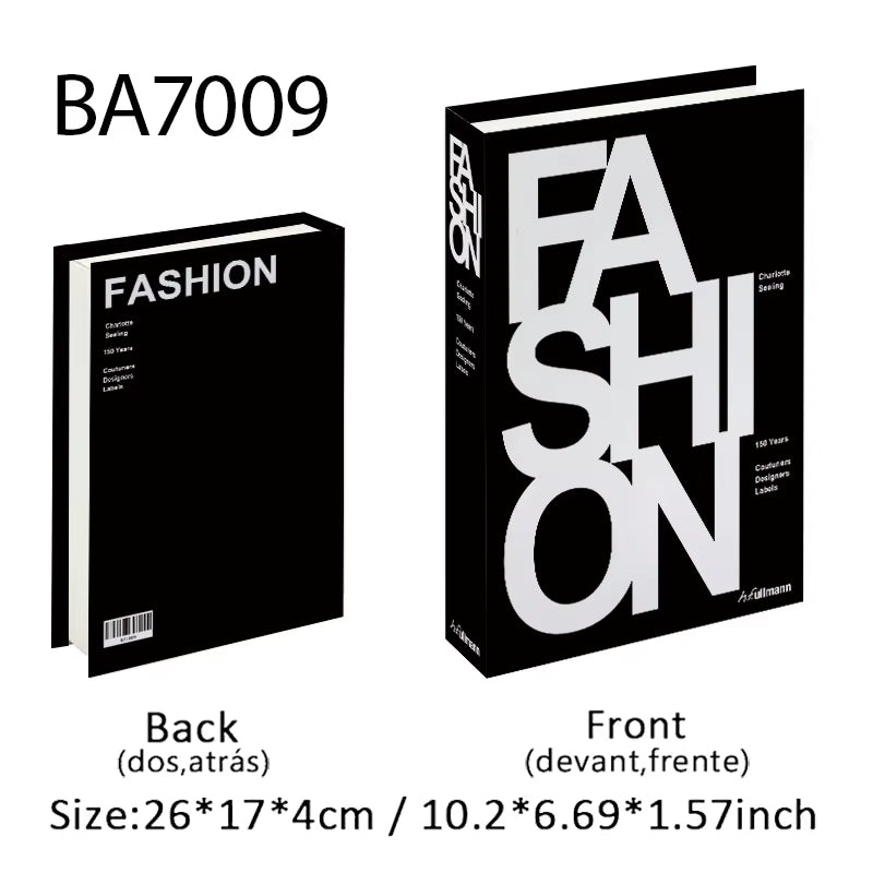 Luxury Fashion Fake Books Nooks Decorative Matisse Coffee Table Decoration Storage Box Bookshelf Bedroom Aesthetic Home Decor