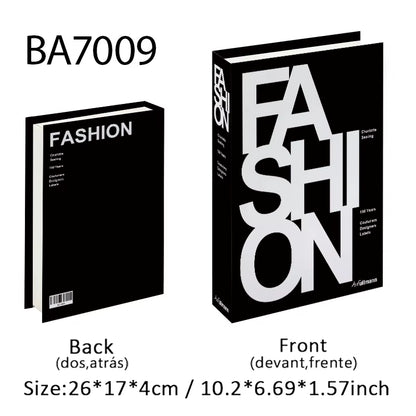 Luxury Fashion Fake Books Nooks Decorative Matisse Coffee Table Decoration Storage Box Bookshelf Bedroom Aesthetic Home Decor