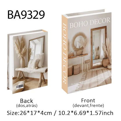 Luxury Fashion Fake Books Nooks Decorative Matisse Coffee Table Decoration Storage Box Bookshelf Bedroom Aesthetic Home Decor