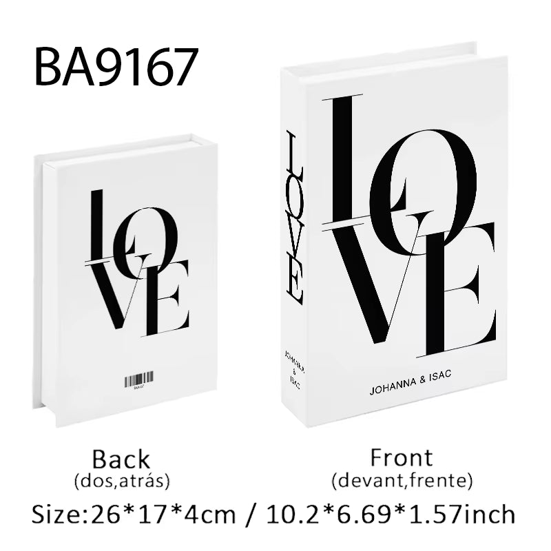 Luxury Fashion Fake Books Nooks Decorative Matisse Coffee Table Decoration Storage Box Bookshelf Bedroom Aesthetic Home Decor