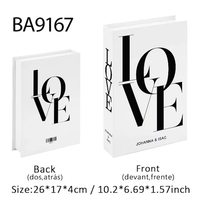 Luxury Fashion Fake Books Nooks Decorative Matisse Coffee Table Decoration Storage Box Bookshelf Bedroom Aesthetic Home Decor