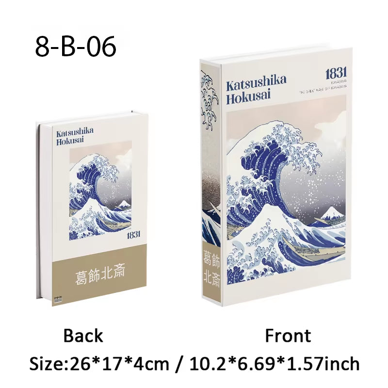 Luxury Fashion Fake Books Nooks Decorative Matisse Coffee Table Decoration Storage Box Bookshelf Bedroom Aesthetic Home Decor