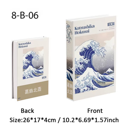 Luxury Fashion Fake Books Nooks Decorative Matisse Coffee Table Decoration Storage Box Bookshelf Bedroom Aesthetic Home Decor