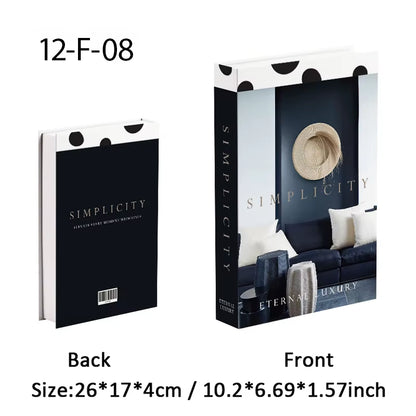 Luxury Fashion Fake Books Nooks Decorative Matisse Coffee Table Decoration Storage Box Bookshelf Bedroom Aesthetic Home Decor