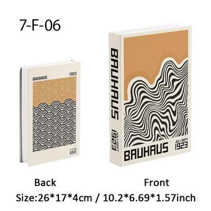 Luxury Fashion Fake Books Nooks Decorative Matisse Coffee Table Decoration Storage Box Bookshelf Bedroom Aesthetic Home Decor