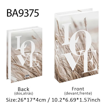 Luxury Fashion Fake Books Nooks Decorative Matisse Coffee Table Decoration Storage Box Bookshelf Bedroom Aesthetic Home Decor