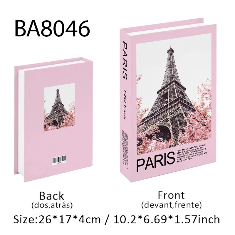 Luxury Fashion Fake Books Nooks Decorative Matisse Coffee Table Decoration Storage Box Bookshelf Bedroom Aesthetic Home Decor