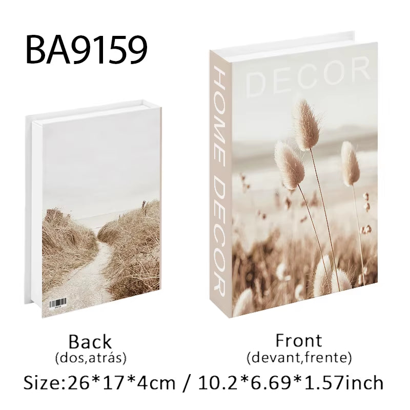 Luxury Fashion Fake Books Nooks Decorative Matisse Coffee Table Decoration Storage Box Bookshelf Bedroom Aesthetic Home Decor