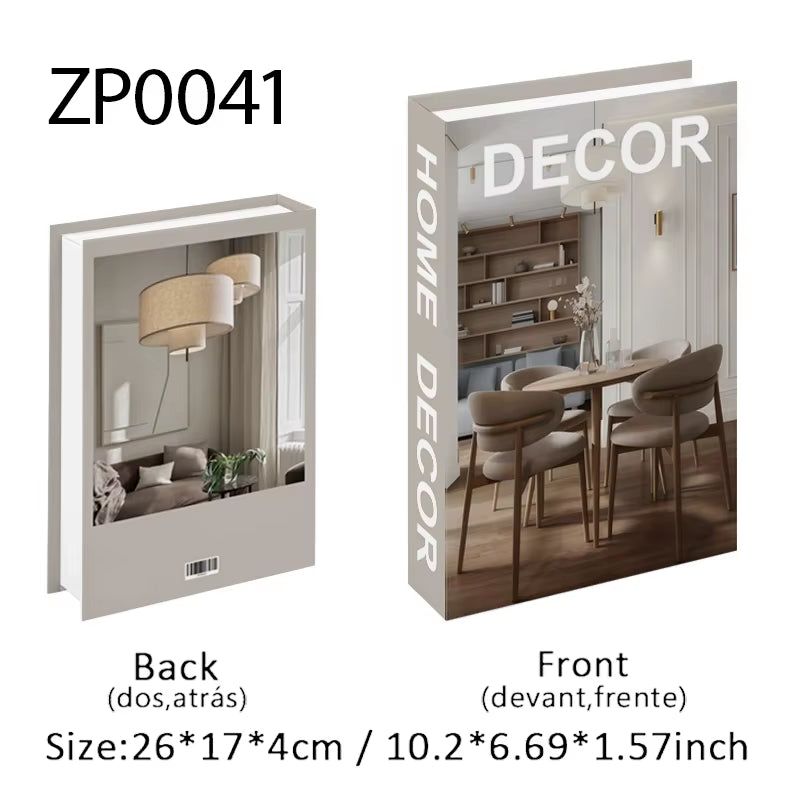 Luxury Fashion Fake Books Nooks Decorative Matisse Coffee Table Decoration Storage Box Bookshelf Bedroom Aesthetic Home Decor