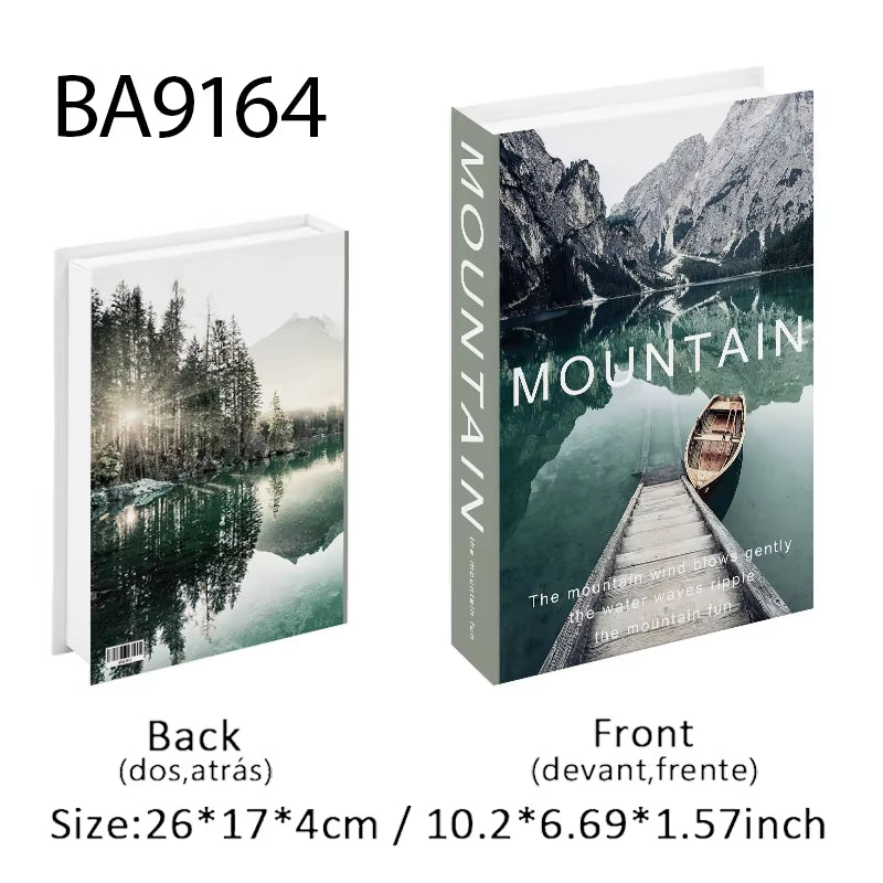 Luxury Fashion Fake Books Nooks Decorative Matisse Coffee Table Decoration Storage Box Bookshelf Bedroom Aesthetic Home Decor