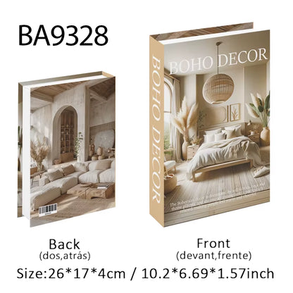 Luxury Fashion Fake Books Nooks Decorative Matisse Coffee Table Decoration Storage Box Bookshelf Bedroom Aesthetic Home Decor