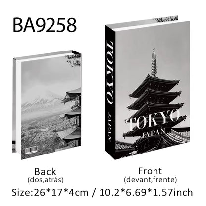 Luxury Fashion Fake Books Nooks Decorative Matisse Coffee Table Decoration Storage Box Bookshelf Bedroom Aesthetic Home Decor