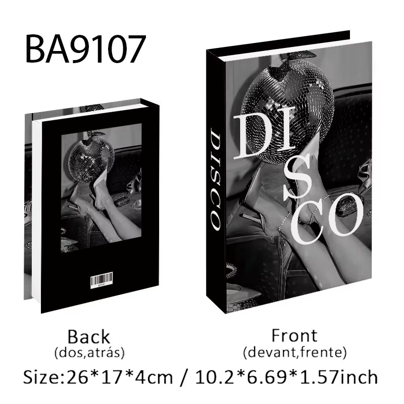 Luxury Fashion Fake Books Nooks Decorative Matisse Coffee Table Decoration Storage Box Bookshelf Bedroom Aesthetic Home Decor