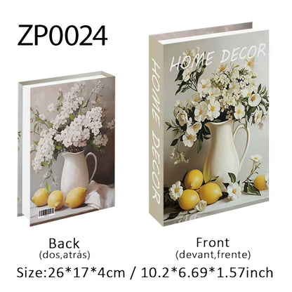 Luxury Fashion Fake Books Nooks Decorative Matisse Coffee Table Decoration Storage Box Bookshelf Bedroom Aesthetic Home Decor